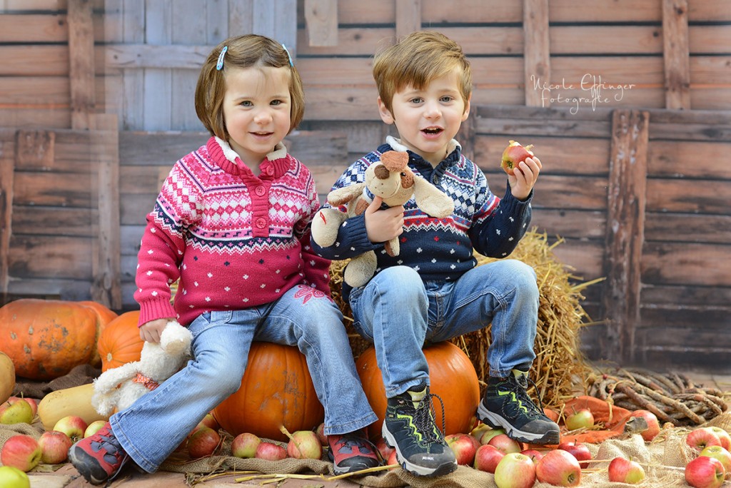 Herbstfotos Kinder